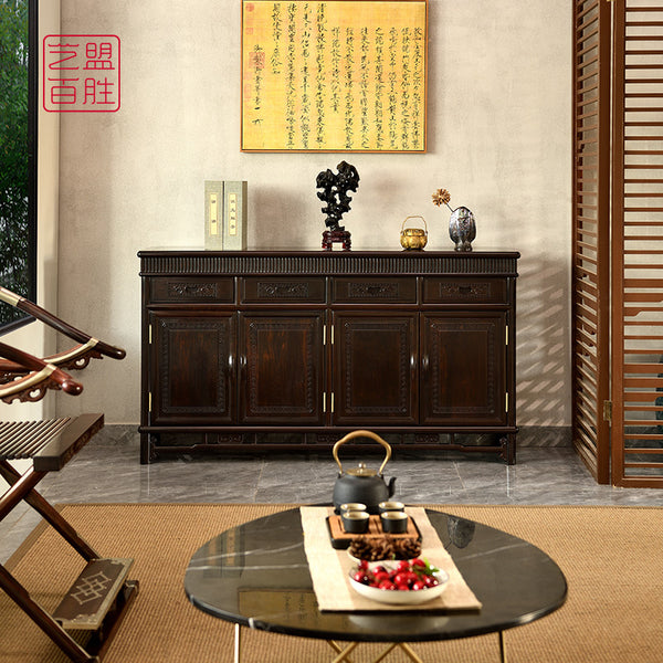 Chinese Style African Blackwood Sideboard with Four Drawers 紫光檀餐边柜