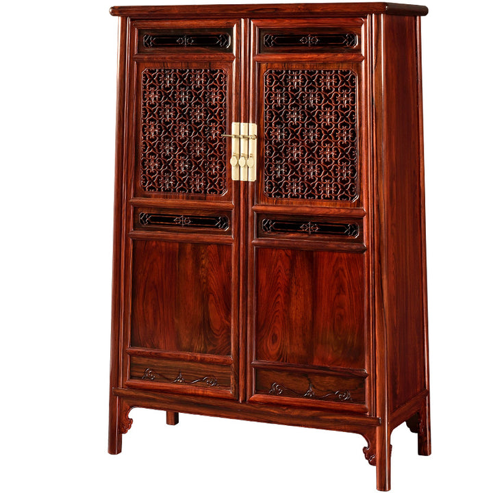 Luxurious Granadillo cabinet with cloud motif