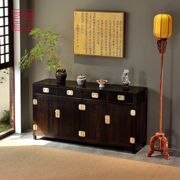 African Blackwood Four-Drawer Sideboard 紫光檀餐边柜