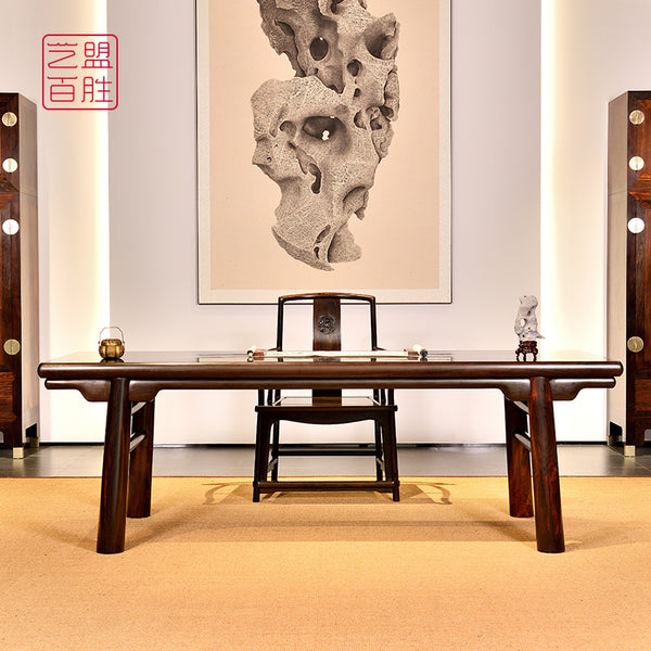 Siam Rosewood Painting Table Designed by Tian Jiaqing 大红酸枝田家青画案