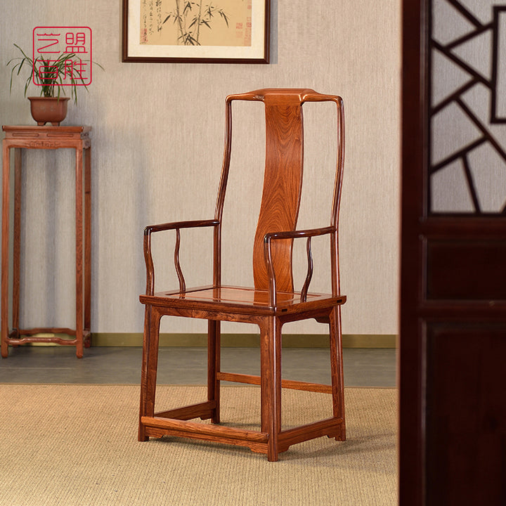 Pterocarpus High Back Master Chair