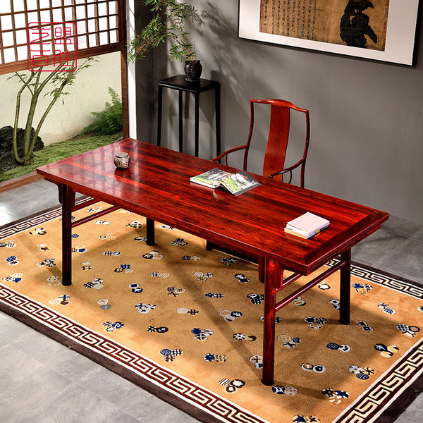 Red Sandalwood Large Painting Table (2.2 Meters) 小叶紫檀2.2米大画案