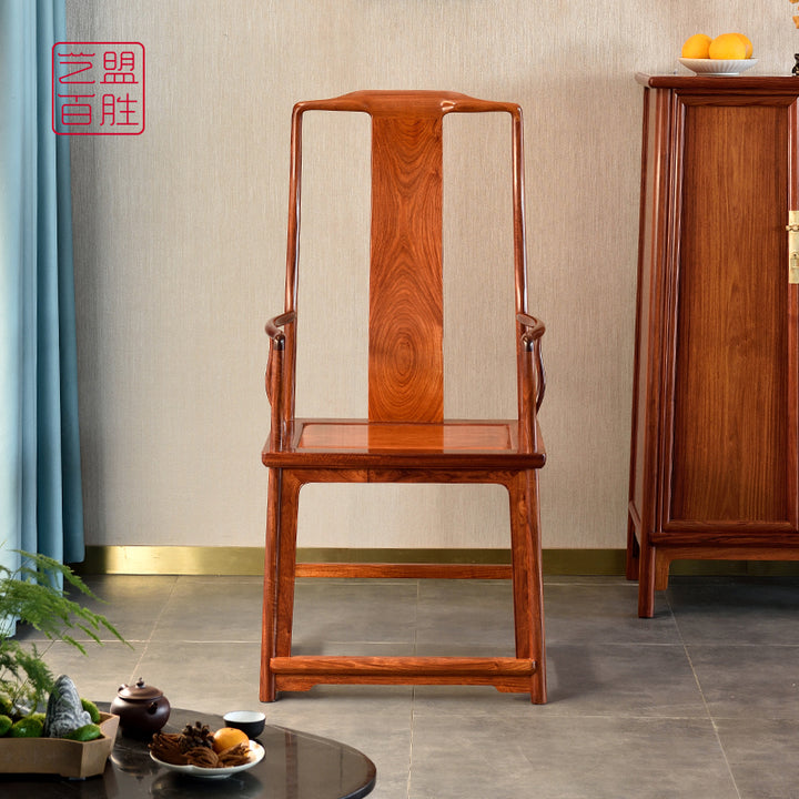 Traditional Chinese master chair with high backrest