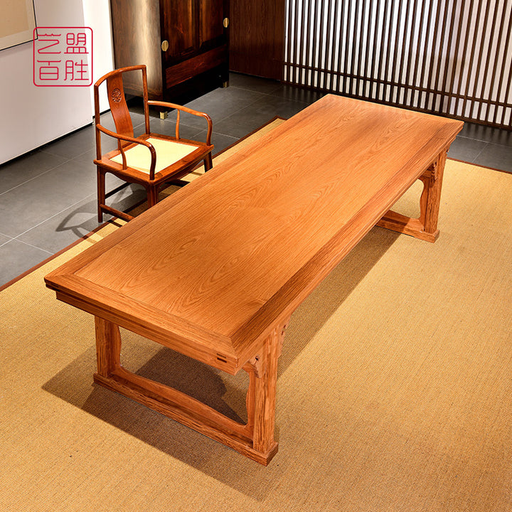 Elegant wooden table with a classic design