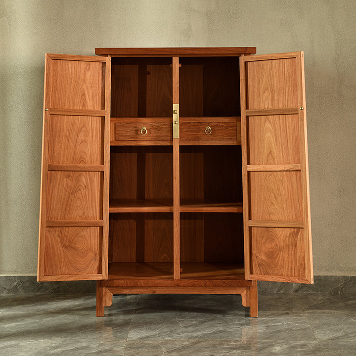 Classic Chinese style Pterocarpus macrocarpus cabinet