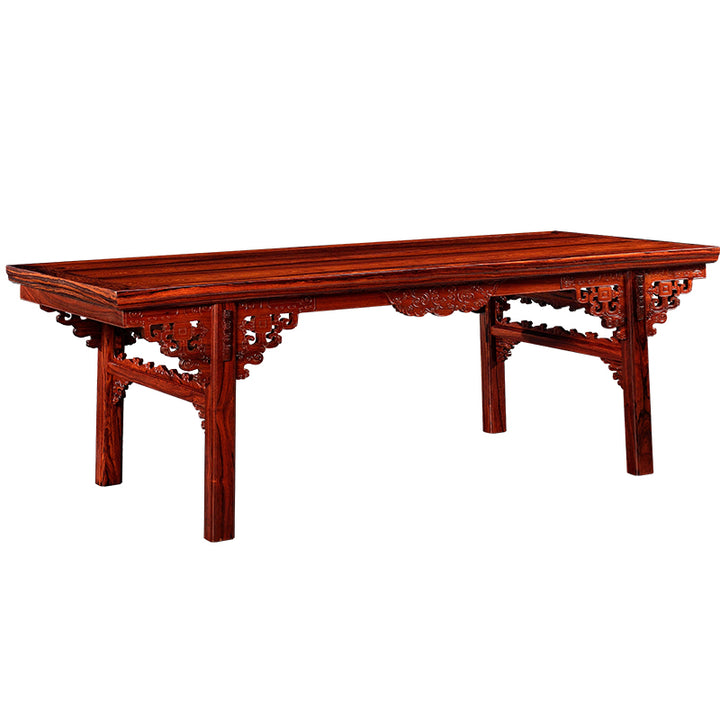 Traditional Chinese-style painting table in Granadillo wood