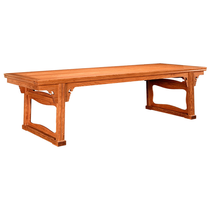 High-quality wooden table with a natural finish