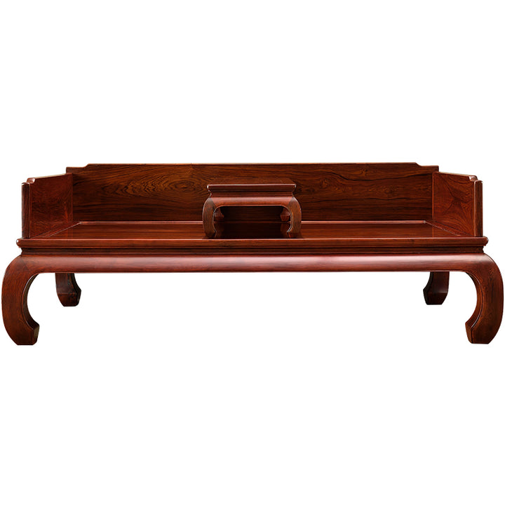 Traditional Chinese-style Granadillo three-sided daybed