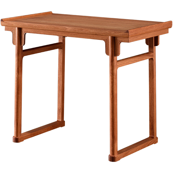 Simple and elegant Pterocarpus macrocarpus desk for study room